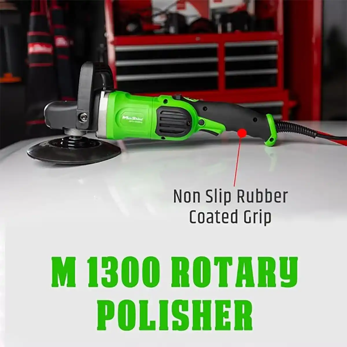 M1300 Pro Rotary Polisher and High-Torque Professional Car Polishing Tool